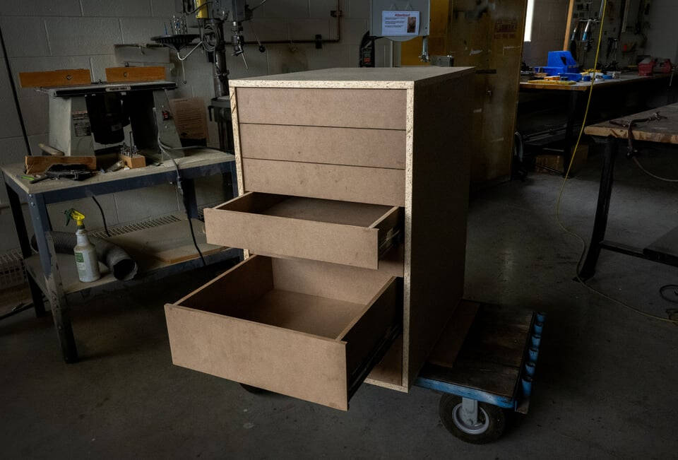 Enclosure that will hold medications as part of the nursing simulation